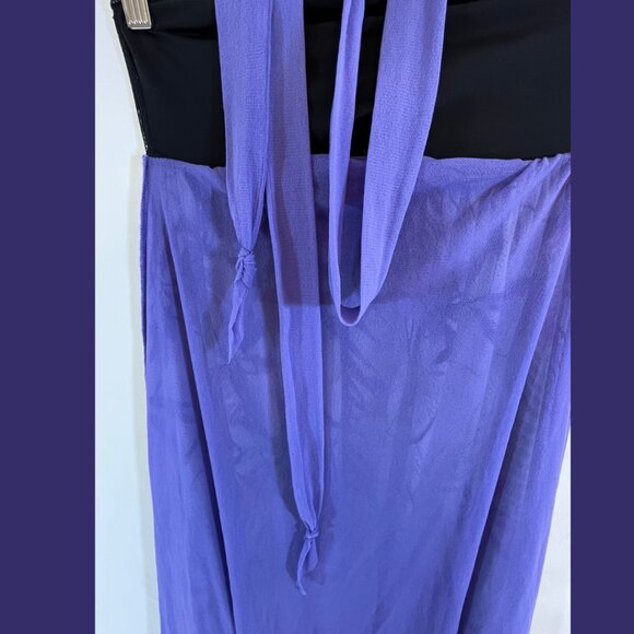 Jean Paul Gaultier Resort Polka Dot + Palm Maxi Dress - Size 6 - Picture 12 of 16